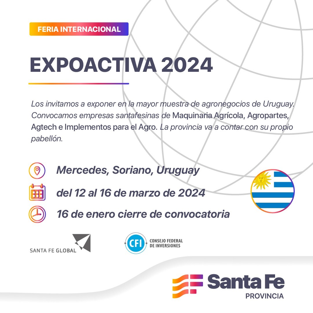 Convocatoria Feria Expoactiva 2024 